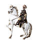 Horse with King 30cm Angela Tripi s1
