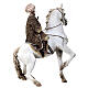 Horse with King 30cm Angela Tripi s7