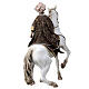 Horse with King 30cm Angela Tripi s9