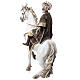 Horse with King 30cm Angela Tripi s11