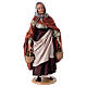 Alte Frau, für 30 cm Krippe von Angela Tripi, Terrakotta s1