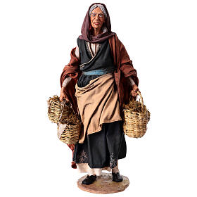 Vecchina Presepe Angela Tripi 30 cm