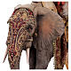 Elefante con Rey y siervo belén Angela Tripi 30 cm s8