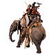 Elefante con Rey y siervo belén Angela Tripi 30 cm s9