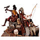 Éléphant avec Roi et serviteur crèche Angela Tripi 30 cm s16