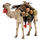 Kamel mit Last beladen, für 18 cm Krippe von Angela Tripi, Terrakotta s7