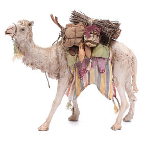Presepe Angela Tripi: Cammello carico Presepe Angela Tripi 18 cm