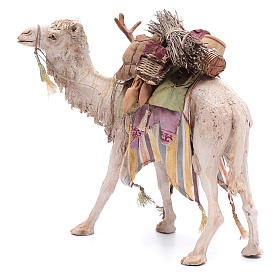 Presepe Angela Tripi: Cammello carico Presepe Angela Tripi 18 cm
