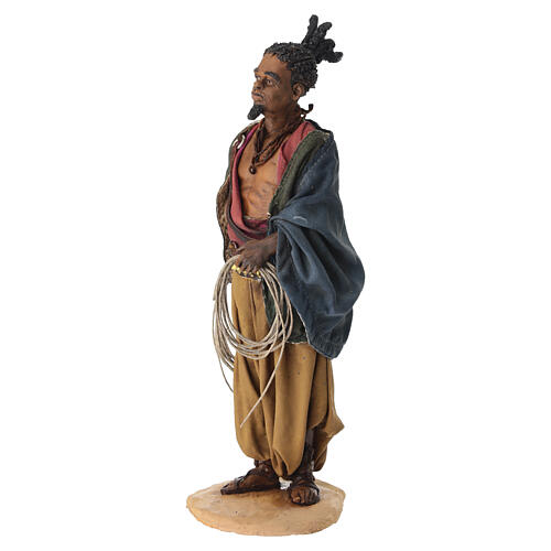 Mulato com cordas presépio Angela Tripi 18 cm 2