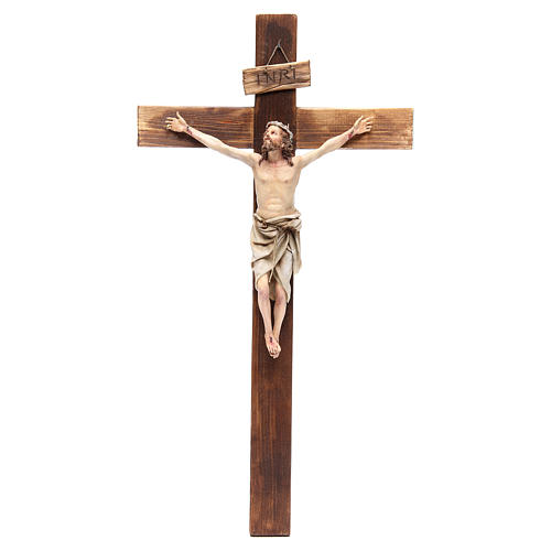 Kruzifix aus Terrakotta 45x24cm Angela Tripi 1