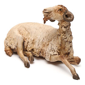 Presepe Angela Tripi: Capretta per presepe da 30 cm Angela Tripi