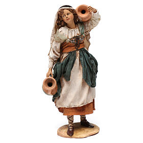 Krippenfiguren von Angela Tripi: Frau mit Amphoren 30cm Angela Tripi