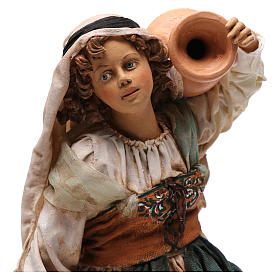 Krippenfiguren von Angela Tripi: Frau mit Amphoren 30cm Angela Tripi