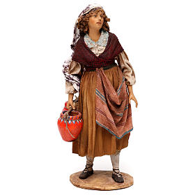 Standing Woman with amphoras 30cm Angela Tripi