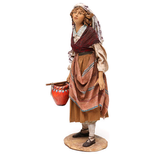 Standing Woman with amphoras 30cm Angela Tripi 3