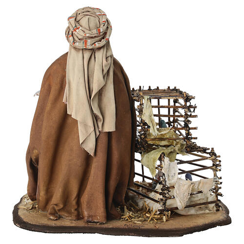 Sprzedawca ptaków z klatką cm 30 Angela Tripi 10