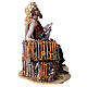 Bird Seller with cage 30cm Angela Tripi s9