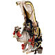 Heiliger König von einem Kamel herabsteigend, für 30 cm Krippe von Angela Tripi, Terrakotta s1