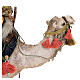 Heiliger König von einem Kamel herabsteigend, für 30 cm Krippe von Angela Tripi, Terrakotta s10