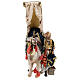 Heiliger König von einem Kamel herabsteigend, für 30 cm Krippe von Angela Tripi, Terrakotta s14