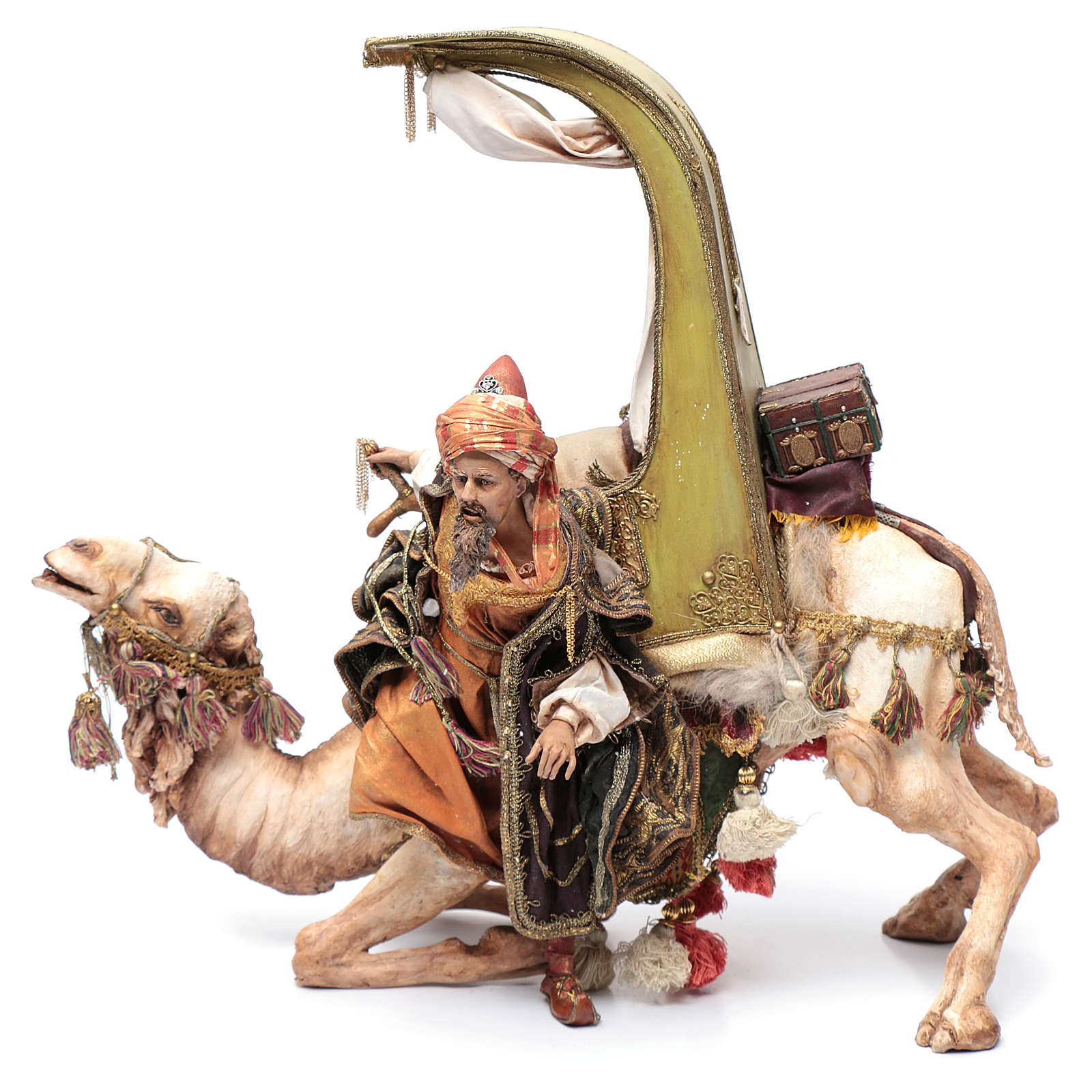 Wise Man getting off Camel 30cm Angela Tripi | online ...