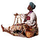 Schmuckverkäuferin, für 30 cm Krippe von Angela Tripi, Terrakotta s3