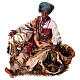 Schmuckverkäuferin, für 30 cm Krippe von Angela Tripi, Terrakotta s5
