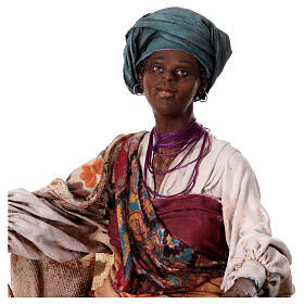 Moor Woman selling jewelry 30cm Angela Tripi