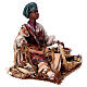 Mujer negra vendiendo joyas 30 cm Angela Tripi s6