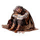 Sitzender schlafender Hirte, für 18 cm Krippe von Angela Tripi, Terrakotta s2