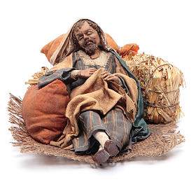 Crèche Noel Angela Tripi: Berger endormi assis 18 cm Angela Tripi Crèche Noel Angela Tripi: Berger endormi assis 18 cm Angela Tripi