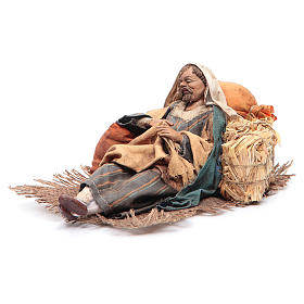 Crèche Noel Angela Tripi: Berger endormi assis 18 cm Angela Tripi Crèche Noel Angela Tripi: Berger endormi assis 18 cm Angela Tripi