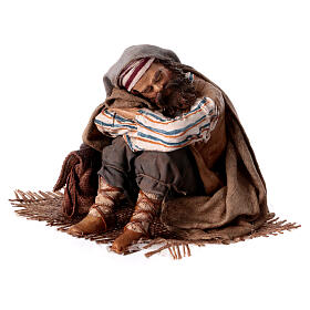Pasterz śpiący na wpółsiedząc 18 cm Angela Tripi