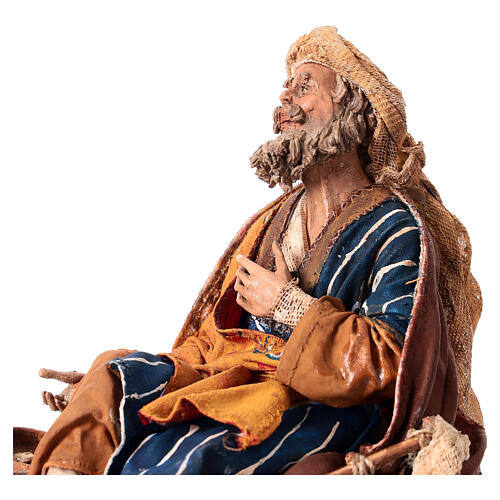 Mendicante storpio seduto 18 cm Angela Tripi 2