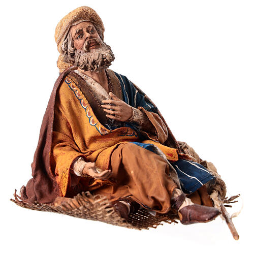 Mendicante storpio seduto 18 cm Angela Tripi 5