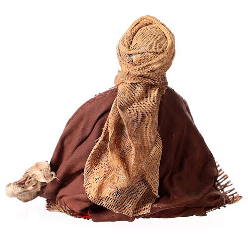 Mendicante storpio seduto 18 cm Angela Tripi 6