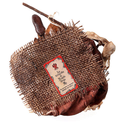 Mendicante storpio seduto 18 cm Angela Tripi 8
