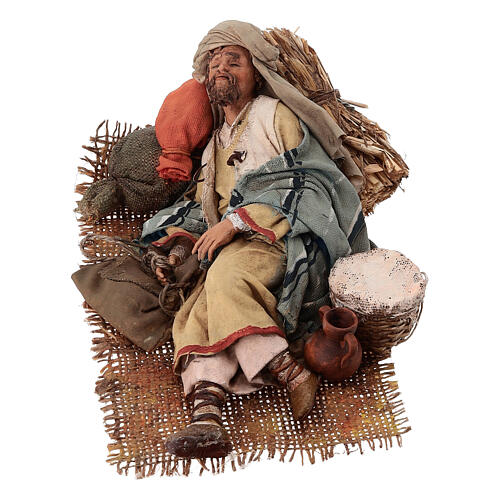 Pastore dormiente sul fianco 18 cm Angela Tripi 3