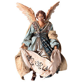 Angelo Gloria azzurro 18 cm Angela Tripi