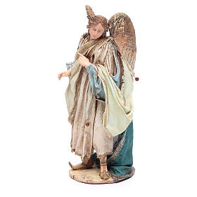 Presepe Angela Tripi: Angelo in piedi adorante 18 cm Angela Tripi