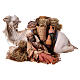 Lagerndes Kamel und Schlafender, für 18 cm Krippe von Angela Tripi, Terrakotta s1