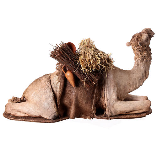 Camel crouching next to Sleeping Man 18cm Angela Tripi 5