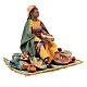 Femme maure assise avec vaisselle 18 cm Angela Tripi s7