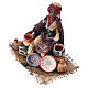 Moor Woman sitting with pottery 18cm Angela Tripi s3
