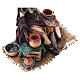 Moor Woman sitting with pottery 18cm Angela Tripi s5