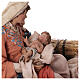 Maria mit Kind im Arm, für 18 cm Krippe von Angela Tripi, Terrakotta s2
