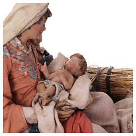 Virgen María con Niño en brazos 18 cm Angela Tripi