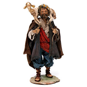 Crèche Noel Angela Tripi: Berger avec mouton sur les épaules 13 cm Angela Tripi Crèche Noel Angela Tripi: Berger avec mouton sur les épaules 13 cm Angela Tripi