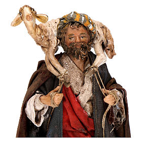 Crèche Noel Angela Tripi: Berger avec mouton sur les épaules 13 cm Angela Tripi Crèche Noel Angela Tripi: Berger avec mouton sur les épaules 13 cm Angela Tripi