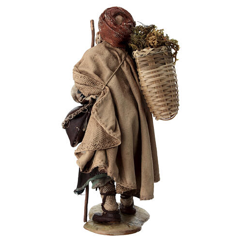 Wanderer, für 13 cm Krippe von Angela Tripi, Terrakotta 6
